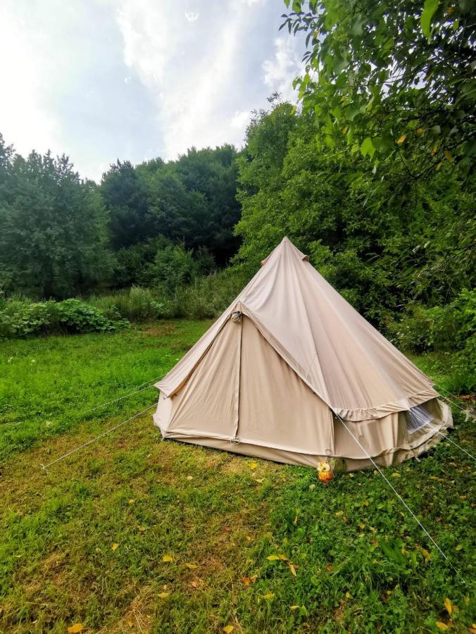 Luna Rock Glamping Brezoi - Blue Scai Kültér fotó