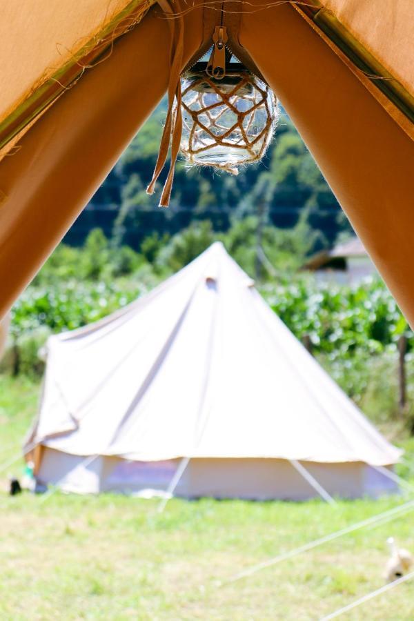 Luna Rock Glamping Brezoi - Blue Scai Kültér fotó