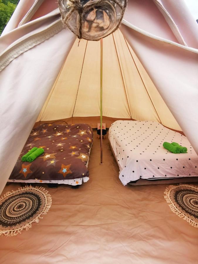 Luna Rock Glamping Brezoi - Blue Scai Kültér fotó