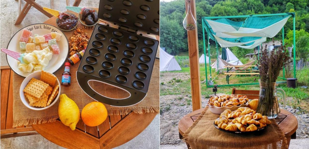 Luna Rock Glamping Brezoi - Blue Scai Kültér fotó