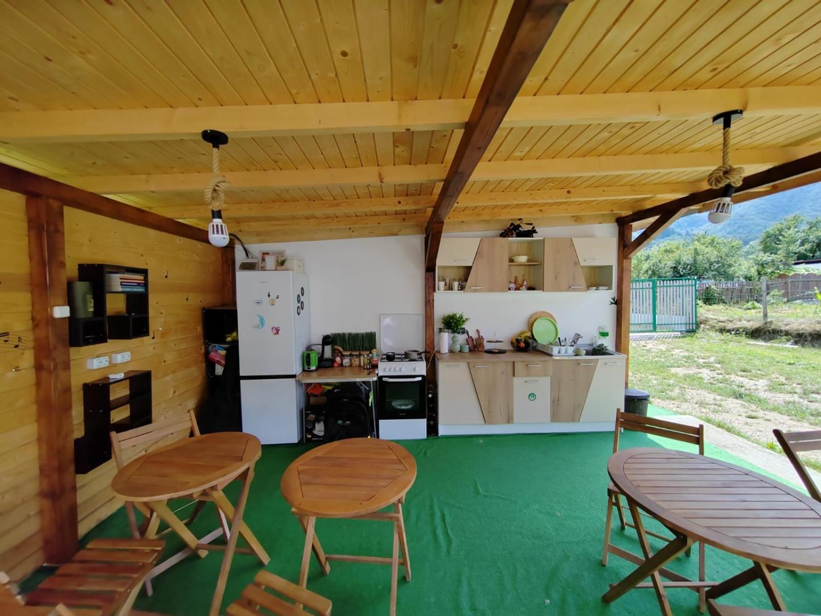 Luna Rock Glamping Brezoi - Blue Scai Kültér fotó