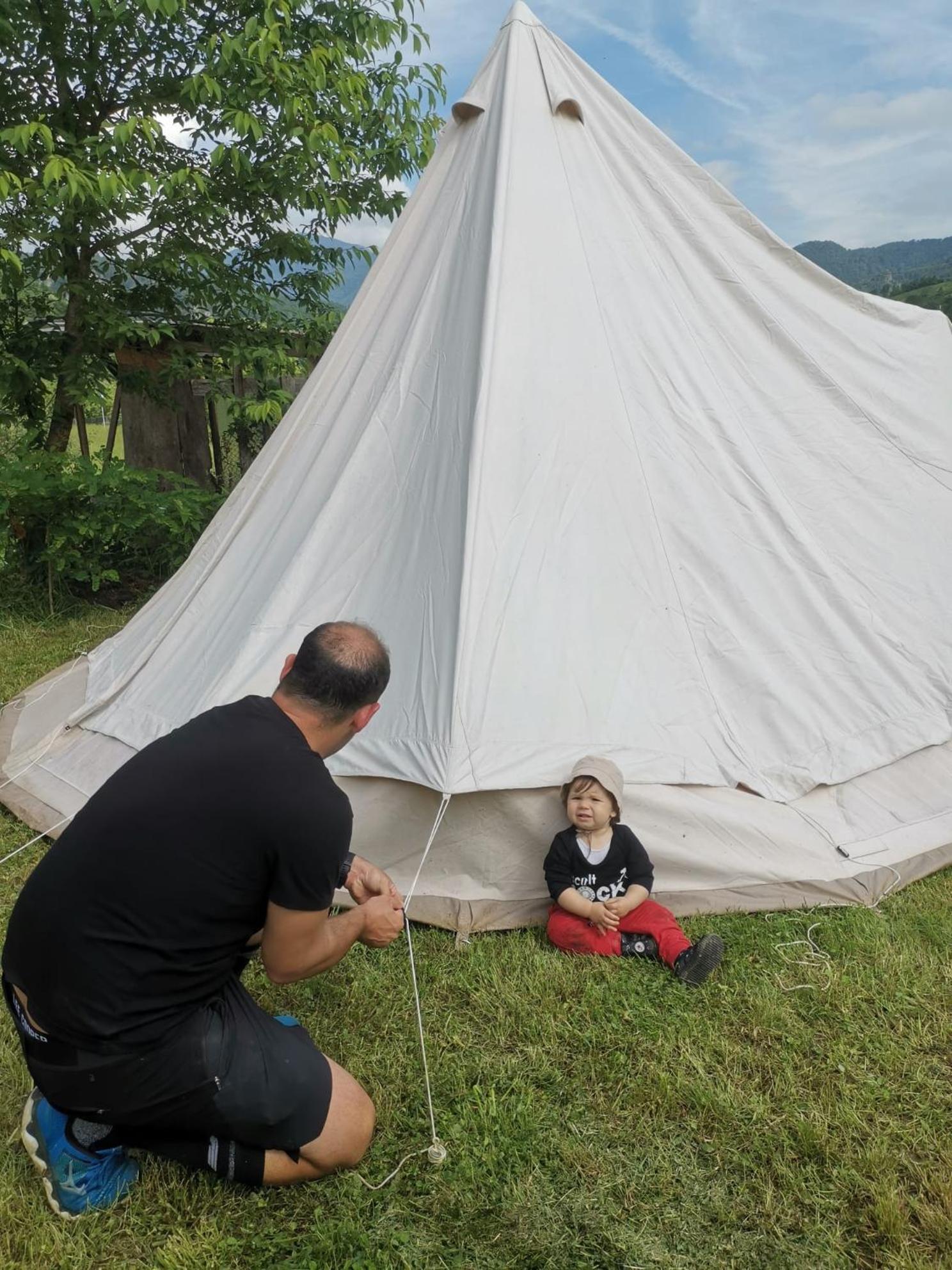 Luna Rock Glamping Brezoi - Blue Scai Kültér fotó
