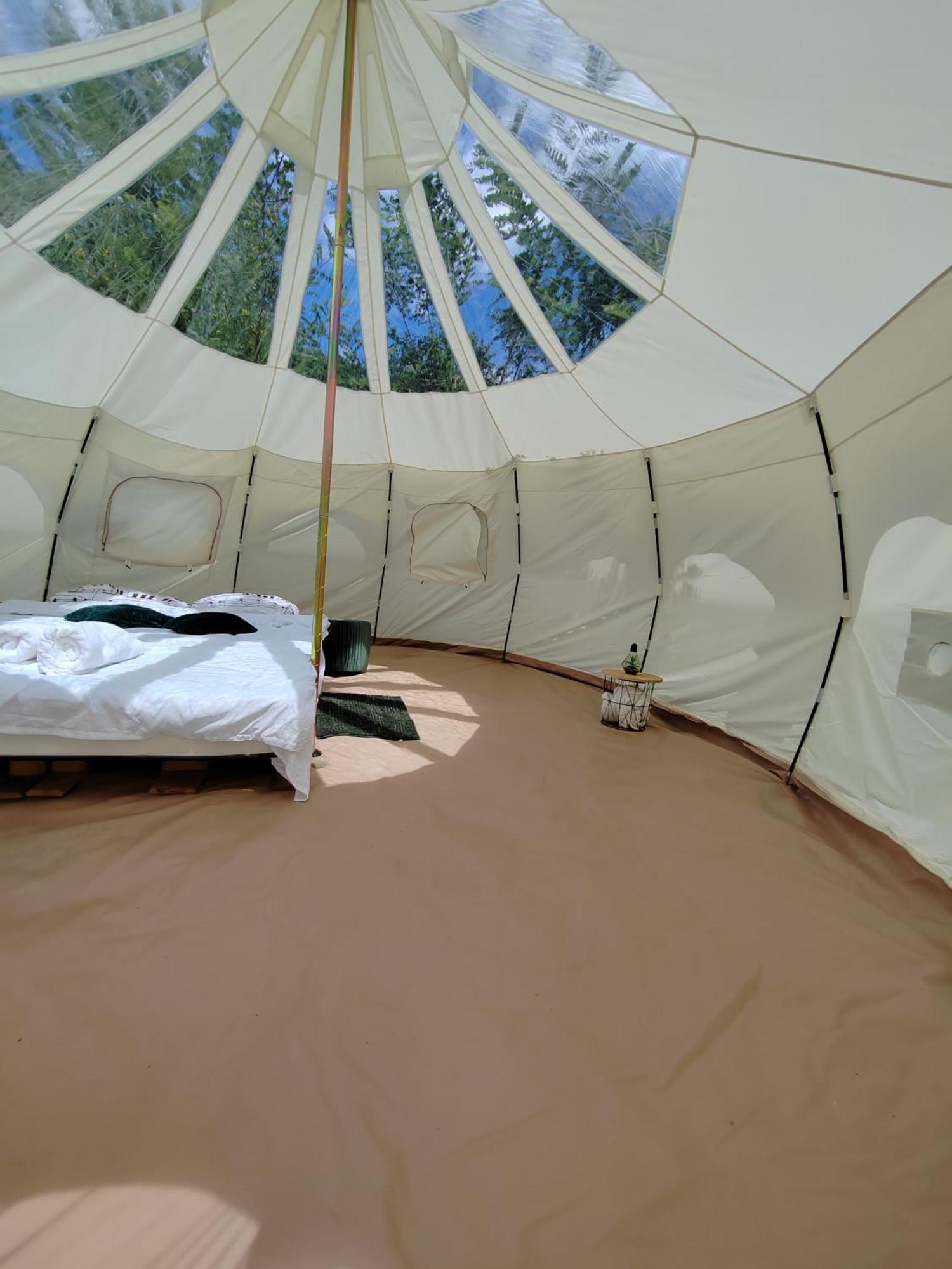 Luna Rock Glamping Brezoi - Blue Scai Kültér fotó