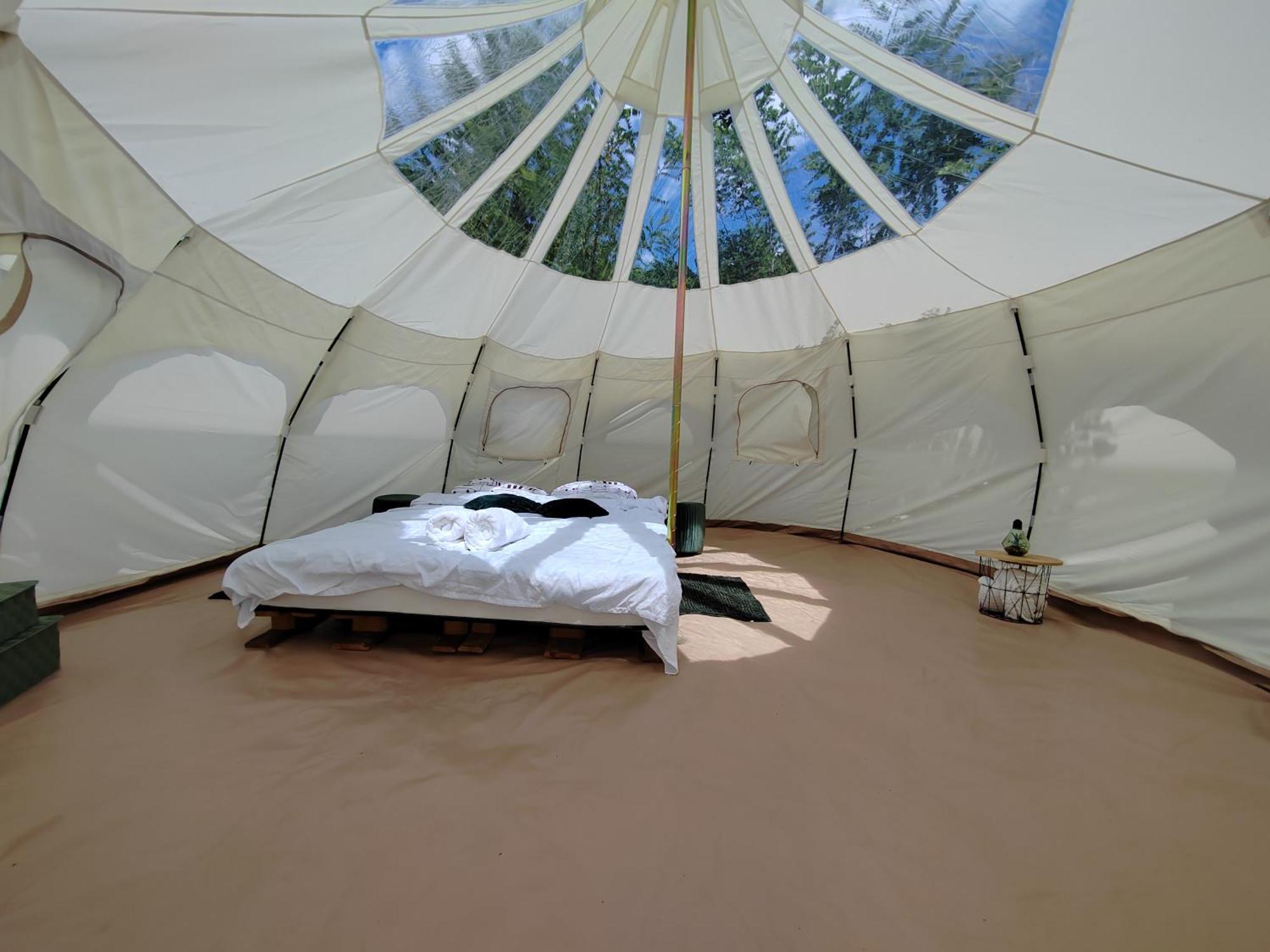 Luna Rock Glamping Brezoi - Blue Scai Kültér fotó