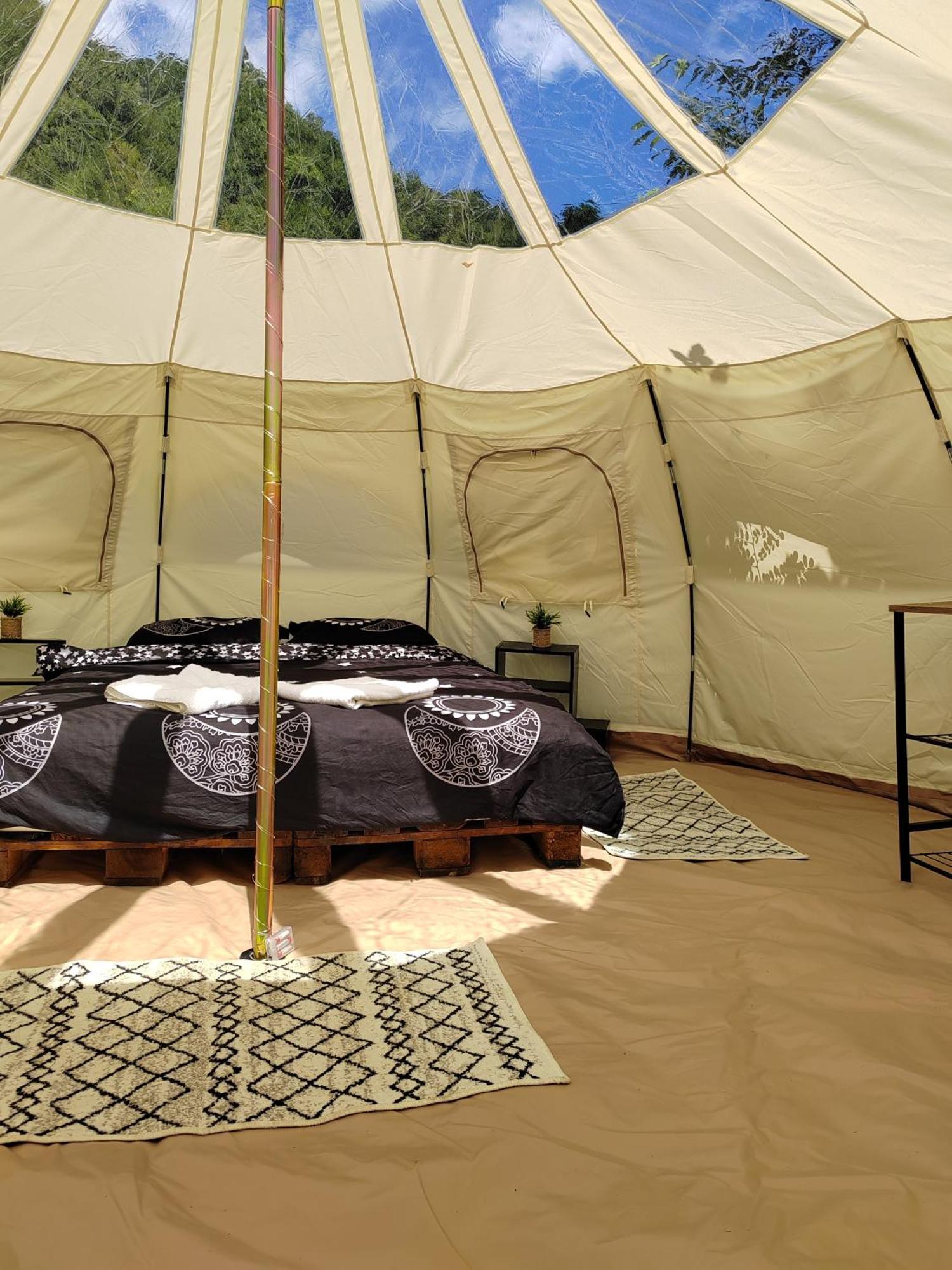 Luna Rock Glamping Brezoi - Blue Scai Kültér fotó